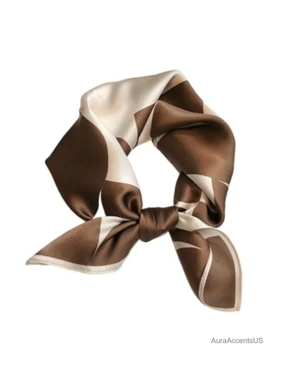 100% Mulberry Silk Square Scarf for Women - Versatile Neckerchief Headscarf